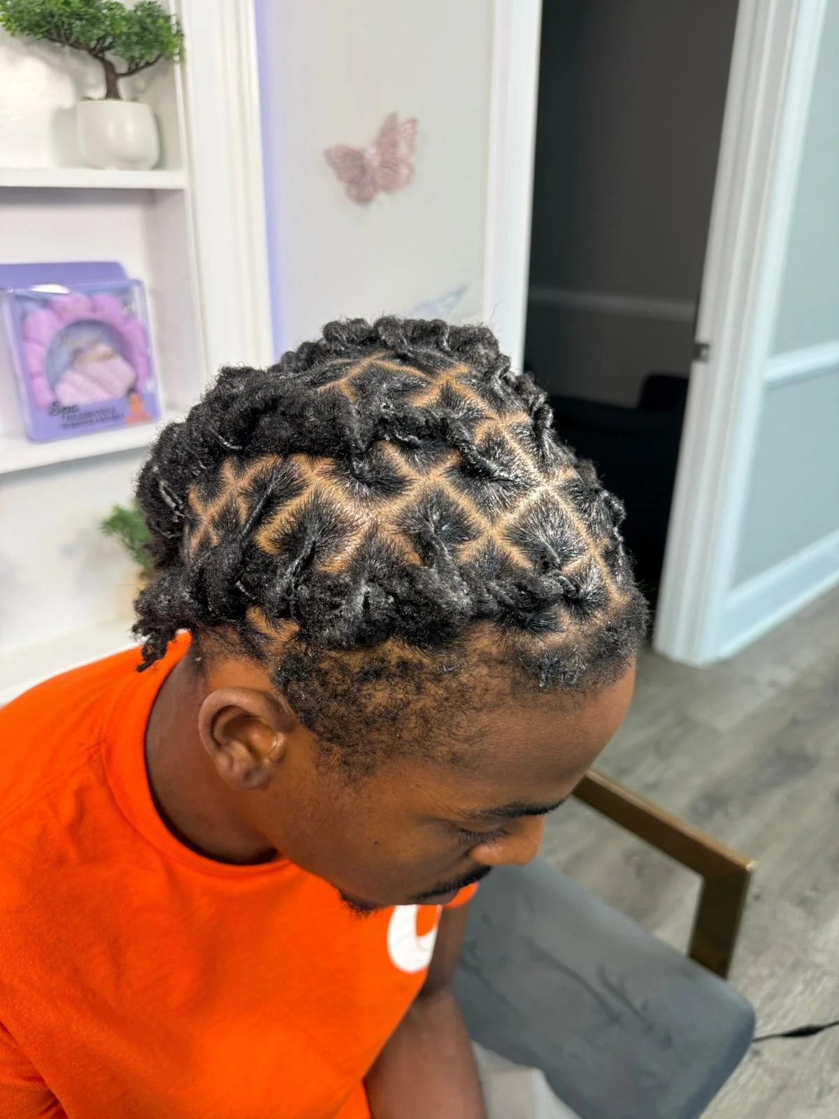 Client Braids Result Afroluxe Braiding Bar Laurel MD