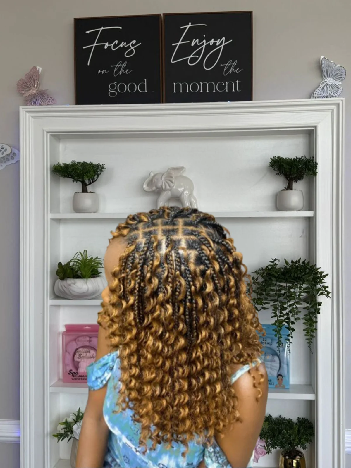 Kids' Braiding at Afro Luxe Braiding Bar, Laurel MD