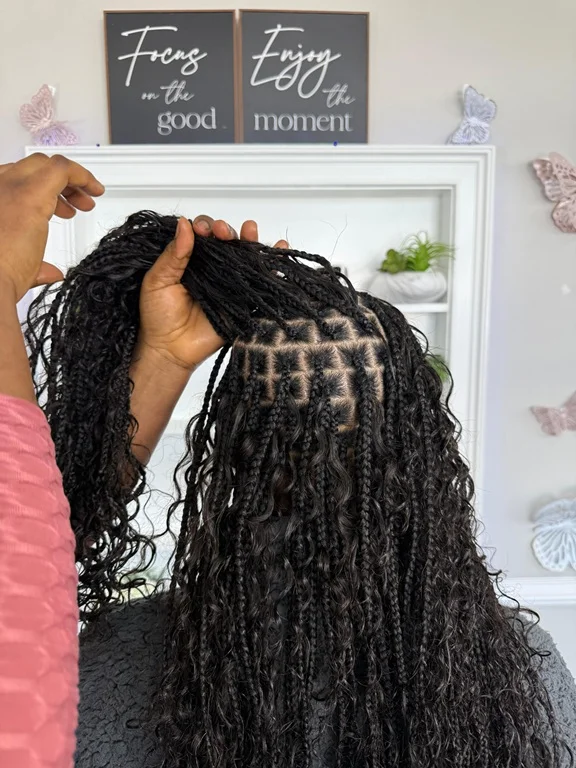 Hair Braiding Result Afroluxe Braiding Bar Laurel MD